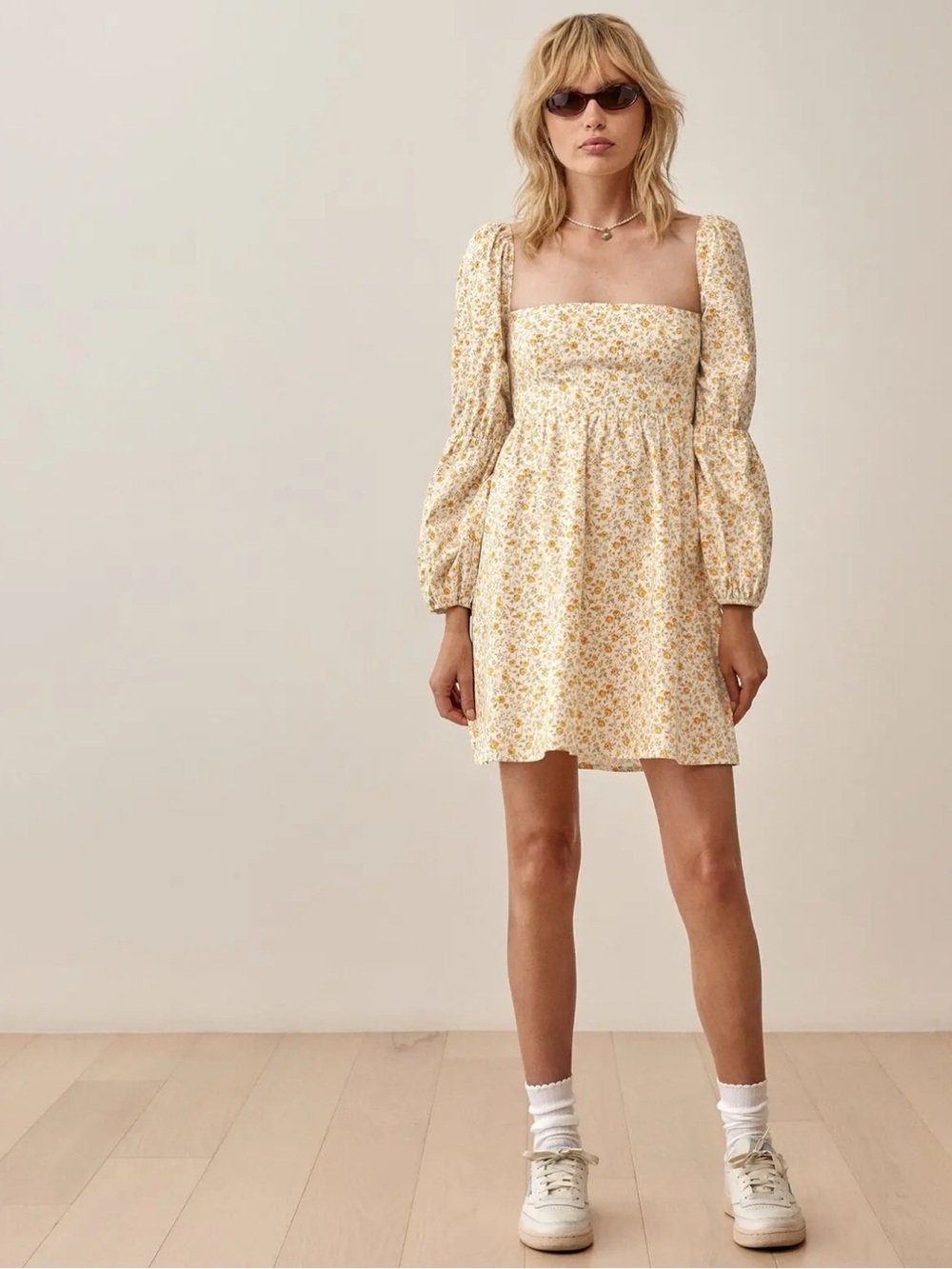Reformation Michaela Mini Dress - Lima